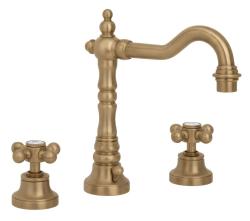 Wastafelkraan 3-gats nostalgisch Brons V2060BR