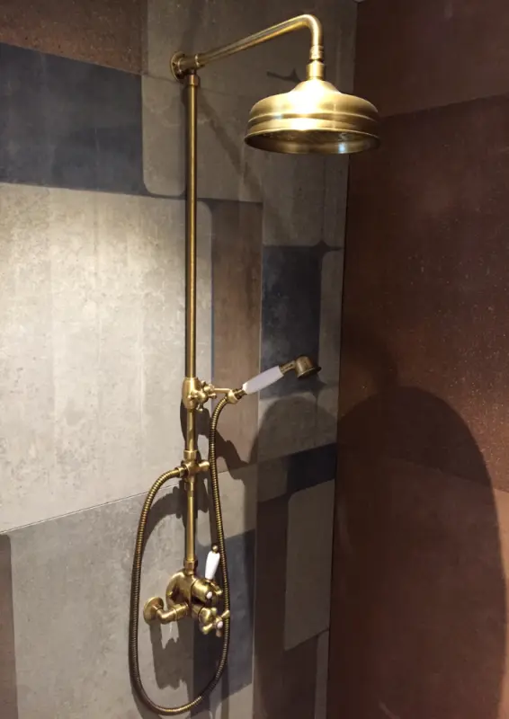 Huber Croisette Douchecombinatie Brons 590.CS21H.BA