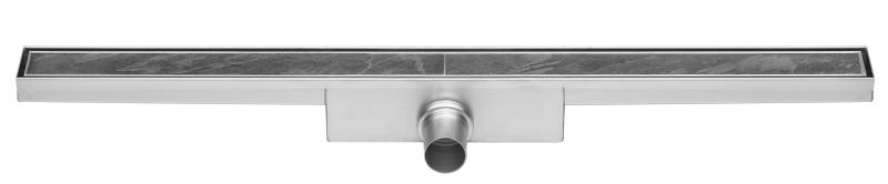 Easydrain Compact 30 tegel douchegoot 90 x 6 cm. enkel rvs EDCOMT90030