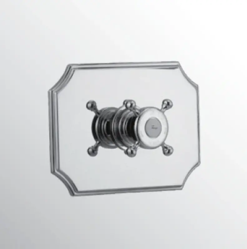 Huber Victorian inbouw thermostaatkraan 3/4 Chroom 1154959552