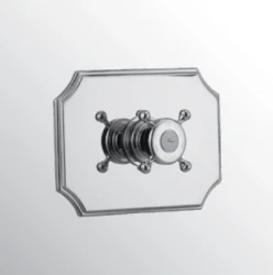 Huber Victorian inbouw thermostaatkraan Brons 1154959582