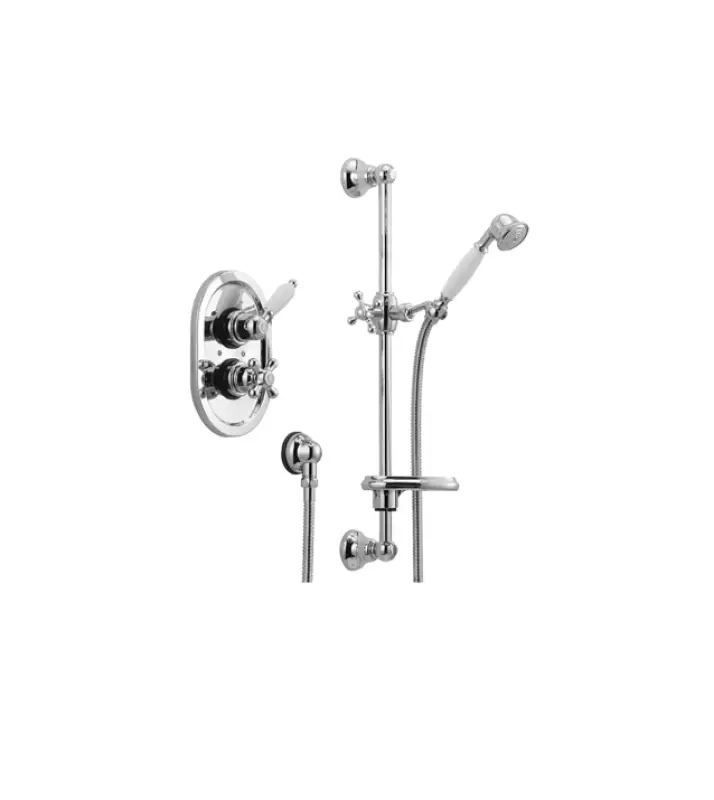 Huber Croisette Inbouw Thermostatische Doucheset Goud 910.CS01H.AG