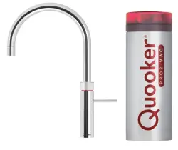 Quooker Fusion Round Chroom PRO3 Warm, koud, kokend water 3FRCHR