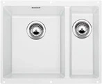 Blanco spoelbak Subline 340/160-U manueel onderbouw wit 523552