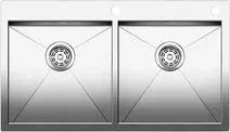 Blanco spoelbak Zerox 400/400-IF/A vlakinbouw RVS 521648