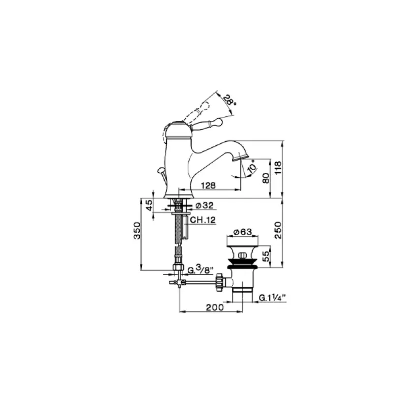 Cisal Arcana Royal Wastafelmengkraan Goud AY00051024