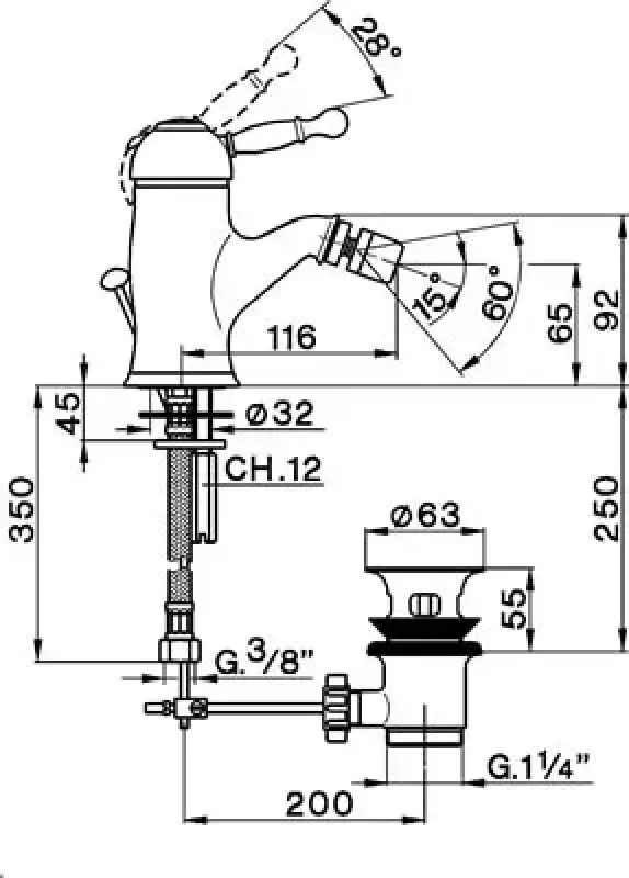 Cisal Arcana Royal Bidetmengkraan Oud Koper AY00055026
