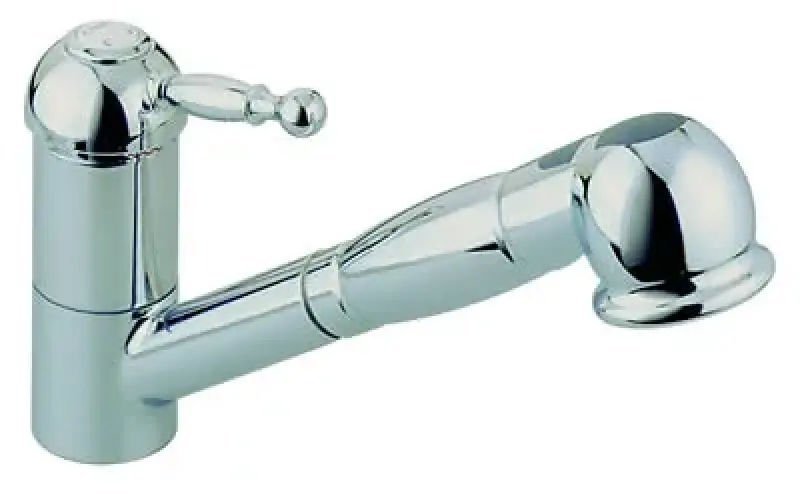 Cisal Arcana Royal Nostalgische Keukenkraan uittrekbare handdouche Chroom AY00257021