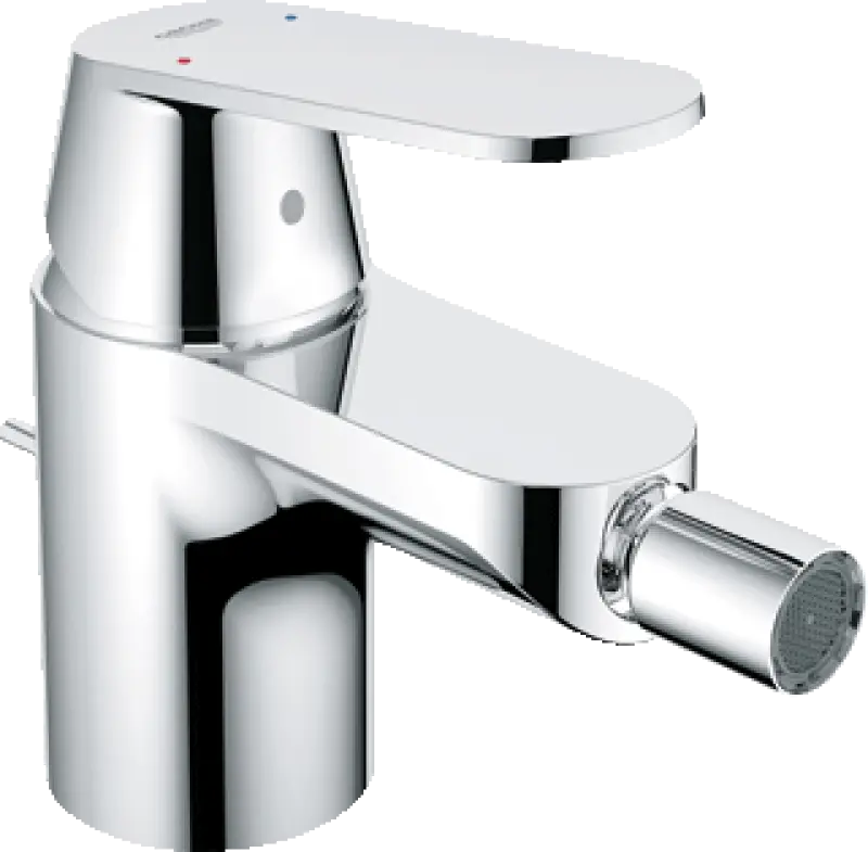 Grohe Eurosmart 1-gats
 bidetmengkraan chroom 32839000