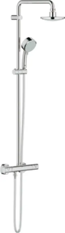 Grohe New Tempesta Systeem thermostatisch (douche)
 opbouw
 douchecombinatie set chroom 27922000