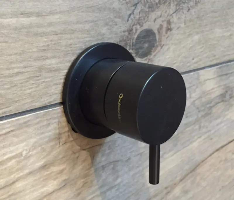 Waterevolution Flow Inbouw Mengkraan Mat Zwart 1208512422