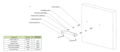 Waterevolution S22 dubbele ophanghaak RVS A451IE