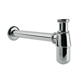 Clou InBe bekersifon t.b.v. flush 6 chroom