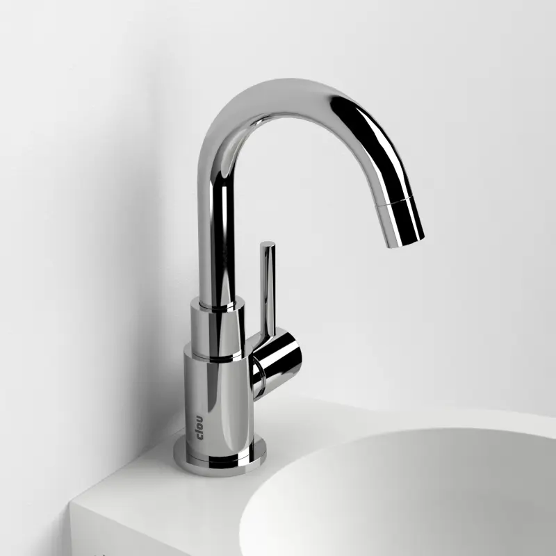 Clou Freddo fonteinkraan (freddo 1) met draaibare uitloop chroom