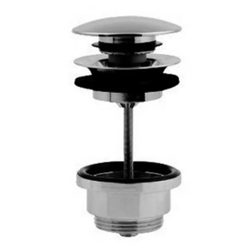 Zazzeri push to open afvoergarnituur mat zwart 2900K302A003131