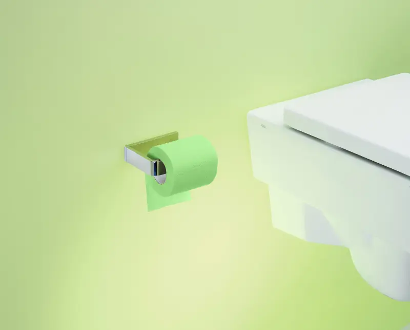 Waterevolution Deep WC-rol houder mat zwart A230PR