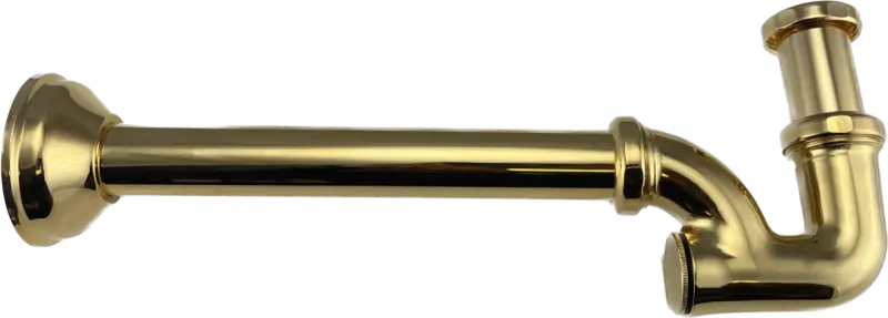 PB Unix klassieke wastafelsifon metaal goud 1208676942