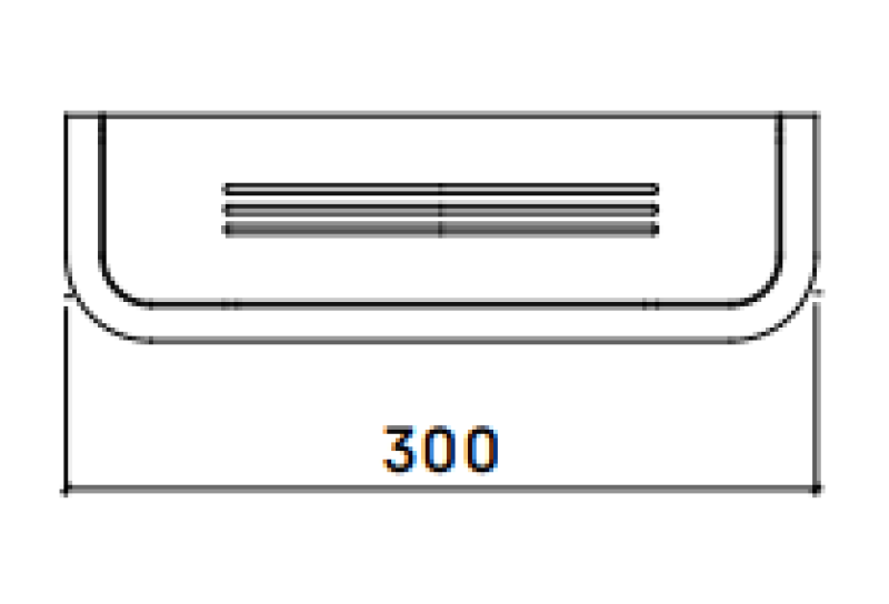 Waterevolution Flow planchet vrijhangend chroom A12801