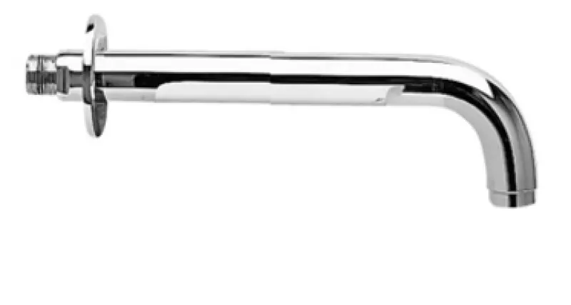 Zazzeri Da-Da baduitloop of wastafeluitloop 26cm mat zwart 76000403AL03131