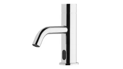 Waterevolution Flow elektronische wastafelkraan infrarood op batterijen mat zwart T110EBPR