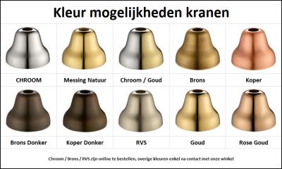PB klassieke fonteinkraan met sterknop koud water en lange draaibare uitloop RVS 1208855762