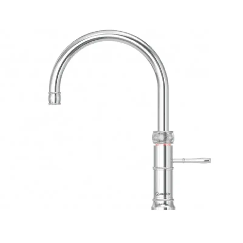 Quooker Classic Fusion Round Chroom PRO3 Warm, koud, kokend water 3CFRCHR