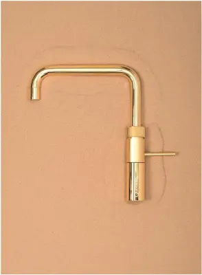 Quooker Fusion Square Goud PRO3 Warm, koud, kokend water 3FSGLD