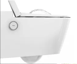 Tece One douche wc inclusief softclosezitting en aansluitset zonder reservoir model warm water 1208920964