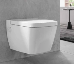 Tece One douche wc inclusief softclosezitting en aansluitset zonder reservoir model warm water 1208920964