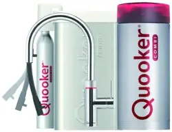 Quooker Flex Chroom COMBI & CUBE Warm, koud, kokend, gefilterd, koud, bruisend water 22XCHR+CUBE