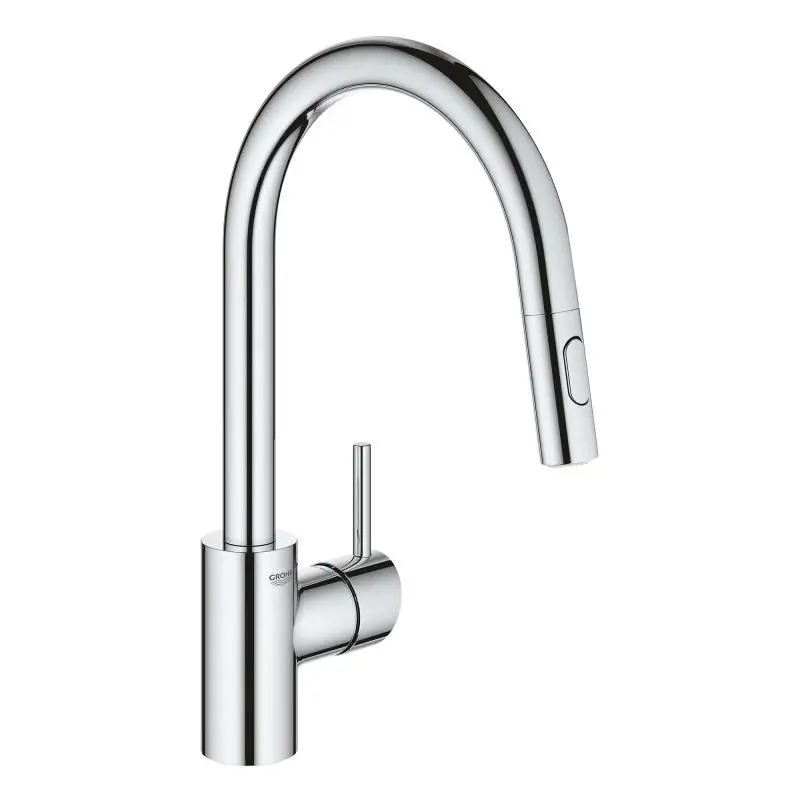 Grohe Concetto Keukenkraan met uittrekbare handdouche chroom 31483002