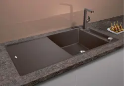 Blanco Axia III XL 6 S-F - spoelbak met spoeltafel in antraciet - glazen snijplank - 523526