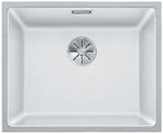 Blanco Subline 500-IF SteelFrame - enkele spoelbak met trekknopbediening in wit - 524109