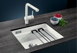 Blanco Etagon 500-U onderbouw spoelbak kristalwit glanzend 525149