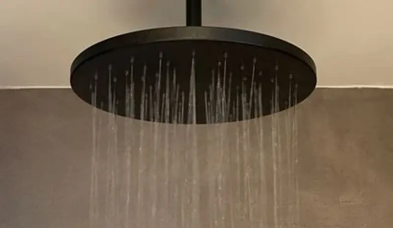 SB Rubinetterie Regendouche Eco Air waterbesparende hoofddouche 30 cm metaal mat zwart 1208946745