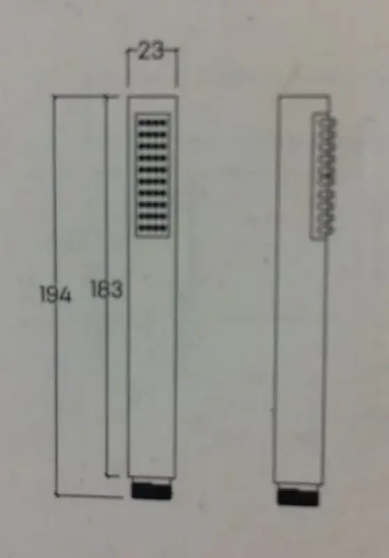 Waterevolution handdouche RVS T1620IE
