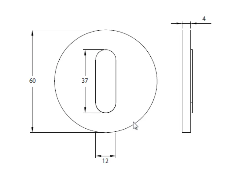 Waterevolution Flow inbouw wastafel infrarood sensor op batterijen RVS T118EBIE