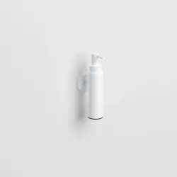 Clou Sjokker zeepdispenser 100cc wandmodel mat wit