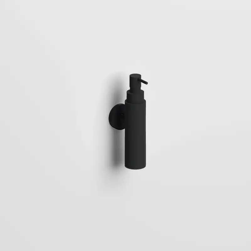 Clou Sjokker zeepdispenser 100cc wandmodel mat zwart