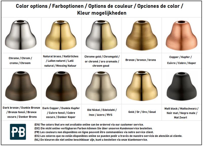 PB nostalgische eenhendel keukenkraan opbouw witte hendel RVS 1208952878