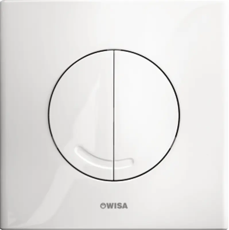 OUTLET Wisa XS Argos Bedieningspaneel closet/urinoir wit 8050414601