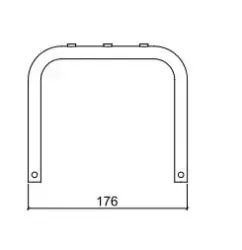 Waterevolution Flow Dubbele wc toiletrolhouder mat zwart A131PRV2