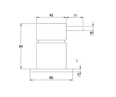 Waterevolution Flow inbouw mengkraan PVD geborsteld koper incl. inbouwdeel T11842CPE