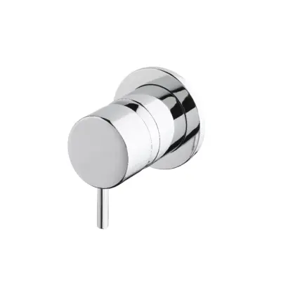Waterevolution Flow inbouw mengkraan PVD geborsteld koper incl. inbouwdeel T11842CPE