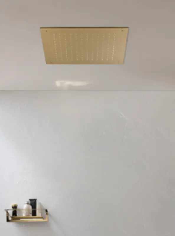 Rubio grote inbouw Regendouche plafonddouchekop 50x50cm mat zwart 1208953324