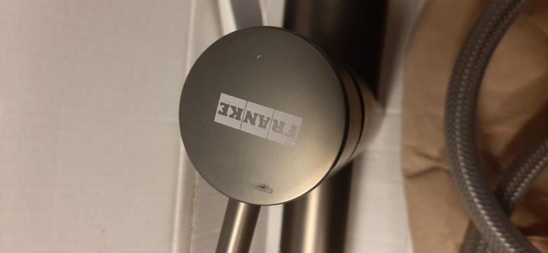 OUTLET Franke Keukenkraan Active Neo Gun Metal uittrekbare (krassen op uitloop)