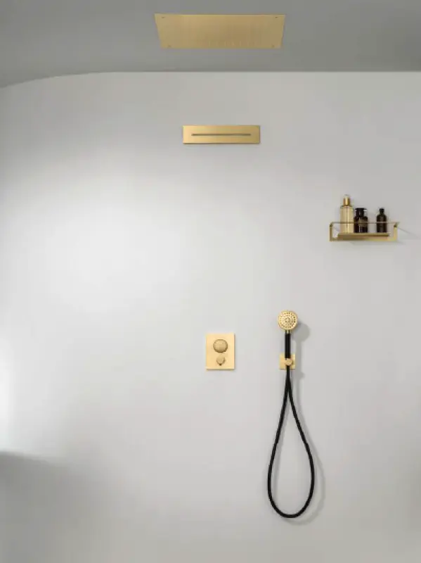 SB Waterval bad uitloop inbouw PVD goud 1208953545