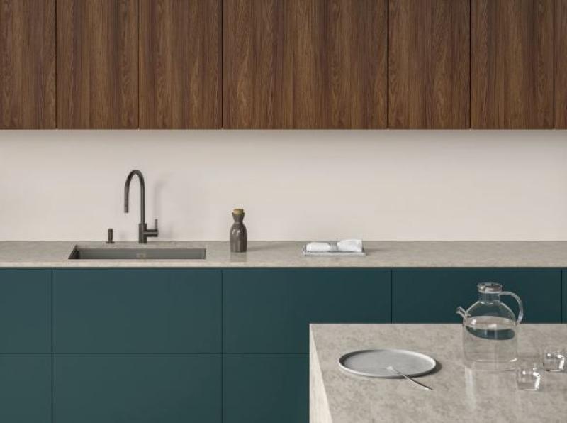 Franke Keukenkraan Eos Neo met uitloop uittrekbare sproeikop pvd gun metal 115.0628.256