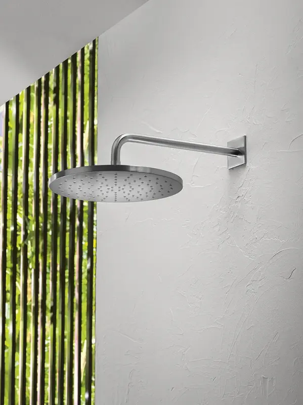 SB Round 316 Regendouche hoofddouche 30cm PVD gun metal 1208955346