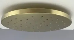 SB Round 316 Regendouche hoofddouche 25cm PVD goud 1208955348